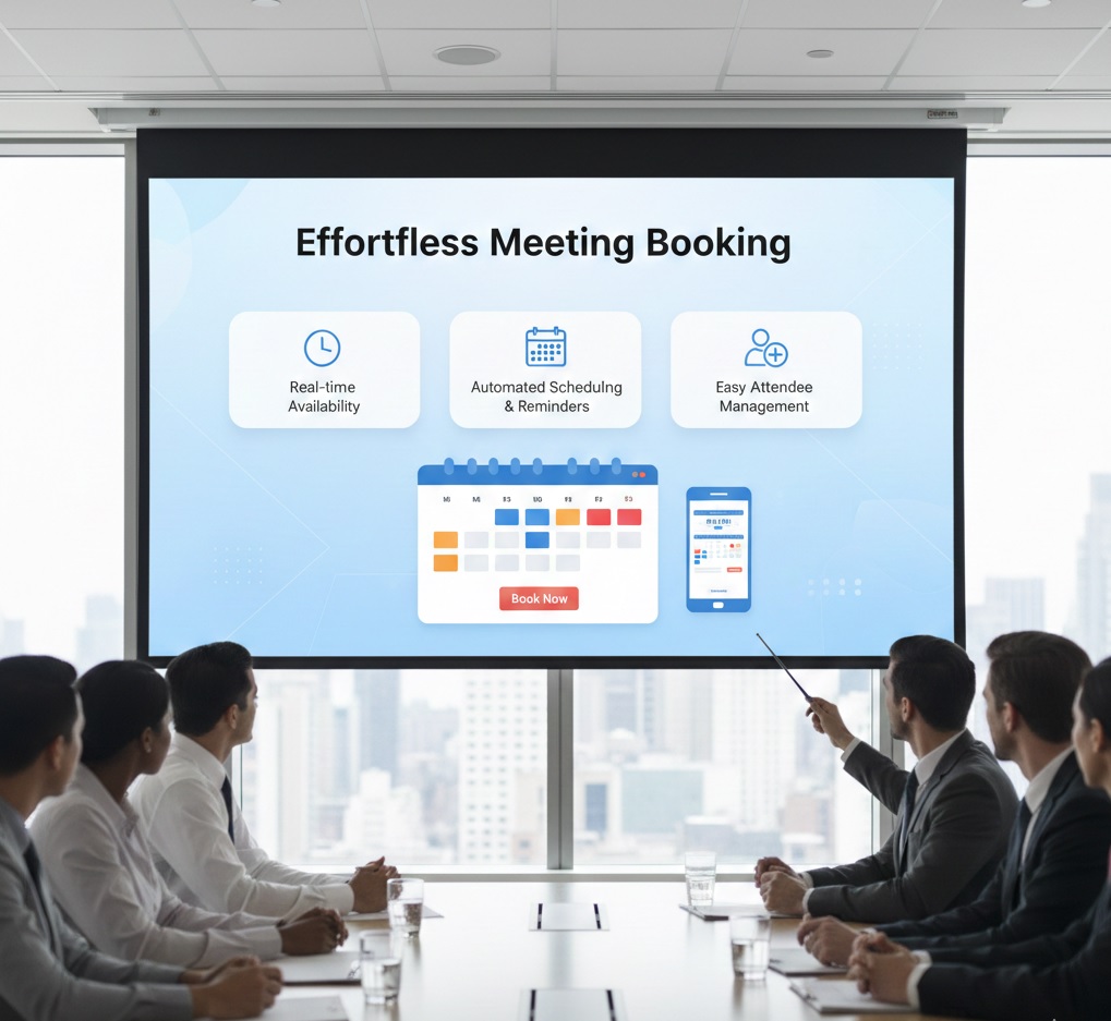 Online calendar for booking a tax consultation