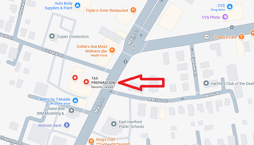 TAX PREPARATION SERVICES INC office location